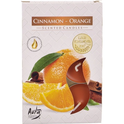 Bispol Aura Cinnamon Orange 6 ks