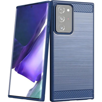 Izmael Carbon Shield TPU калъф за Samsung Galaxy Note 20 Ultra - Син KP9515 (9515)