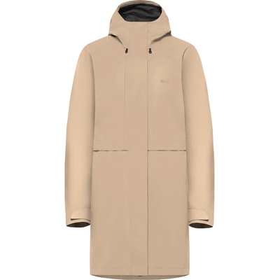 Jack Wolfskin Дамско палто Jack Wolfskin Women's Terraview 2L Coat - Oat - размер XS (102-5198-0311)