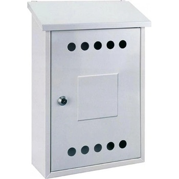 Rottner Rottner bibione - Пощенска метална кутия. С размери: 390х270х115(ВхШхД). Цвят: бял (bibione)