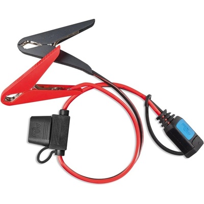 Kabel se svorkami a pojistkou k nabíječkám BluePower IP65