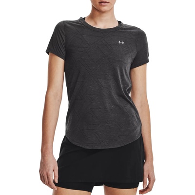 Under Armour Тениска Under Armour UA Run Trail Tee-GRY Сребърно Velikost S