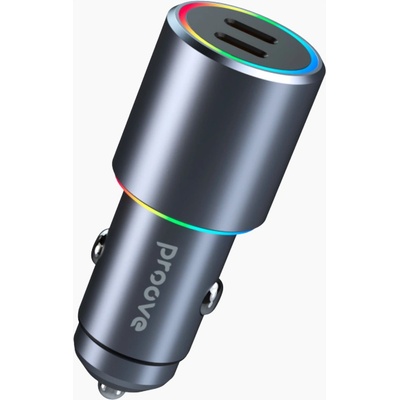 Proove Двойна енергия 50W зарядно за кола (Type-C + Type-C) (ACDE50022206)