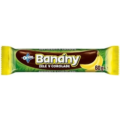 Orion Banány Želé v čokoládě 48 x 60 g