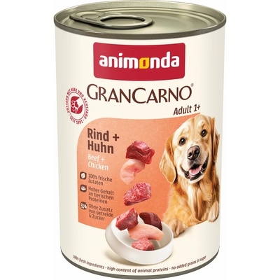 Animonda GranCarno Original hovězí a kuřecí 12 x 400 g