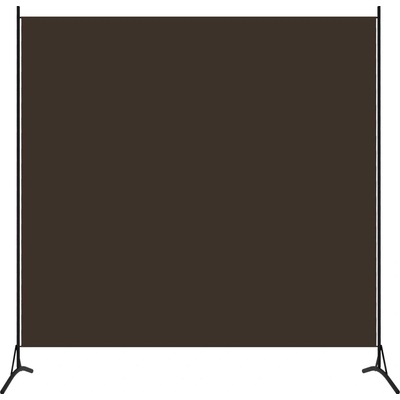zahrada-XL Paraván hnědý 175 x 180 cm textil 320736