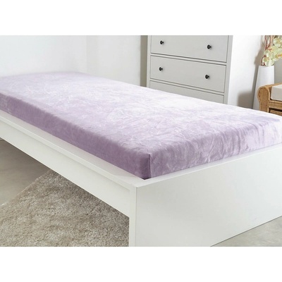 B.E.S. Petrovice Fialová plachta z mikroflanelu Exclusive 90x200
