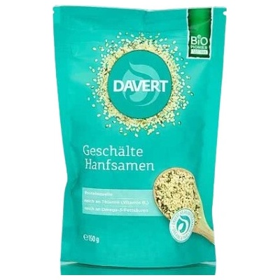 Davert Konopné semienka prémiové lúpané BIO 150 g