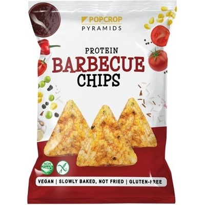 Popcrop Proteinové chipsy s barbecue příchutí 60 g