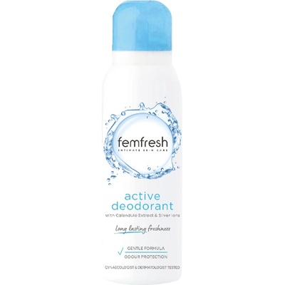 Femfresh Acitve intimní deodorant 125 ml – Sleviste.cz Femfresh Acitve intimní deodorant 125 ml – Sleviste.cz