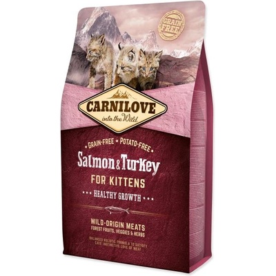 CARNILOVE Kitten salmon & turkey 2 kg