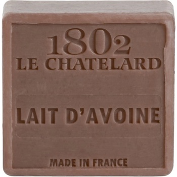Le Chatelard 1802 Francouzské mýdlo bez palmového oleje Ovesné mléko 100 g