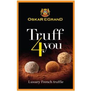 MILLENNIUM шоколадова бонбониера Truff 4 You френски трюфел 100 гр