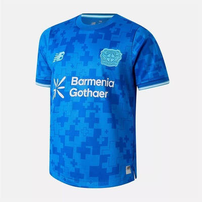 New Balance Футболна фланелка New Balance Bayer Leverkusen Third Shirt 2025 2026 Adults - Blue