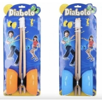 Mikro Trading Diabolo 11,5x13cm dřevěné tyčky