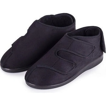 Vlnka Zdravotní obvazová obuv uzavřená se širokým otevíráním obuv dospělí černé