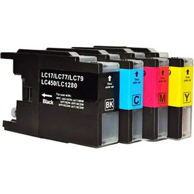 Compatible Brother LC-1240 + LC-1280 фюзер съвместими касети (LC1240multi)