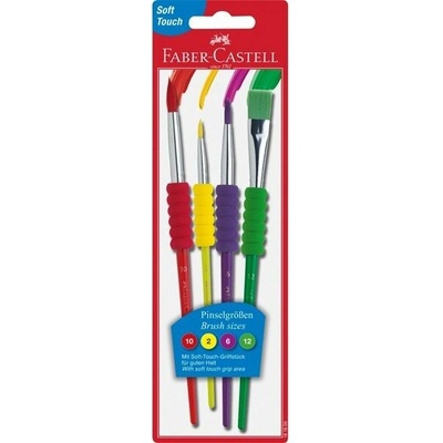 Sada štětců Faber-Castell, velikost 2 6,10,12
