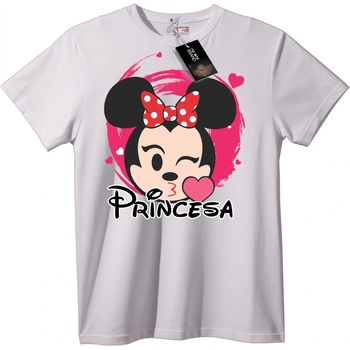 NOONEBRAND Тениска Minnie Mouse Принцеса - 3XL, White