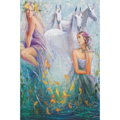 Gold The secret of the unicorn 1000 dielov