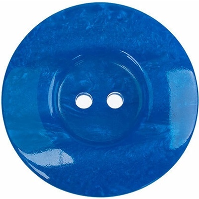 Gombíky Žirovnice Gombík 3 cm modrý melírovaný art 01172 súprava 3 ks