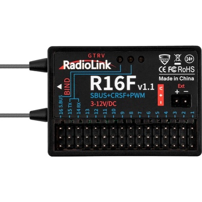 RadioLink Přijímač R16F