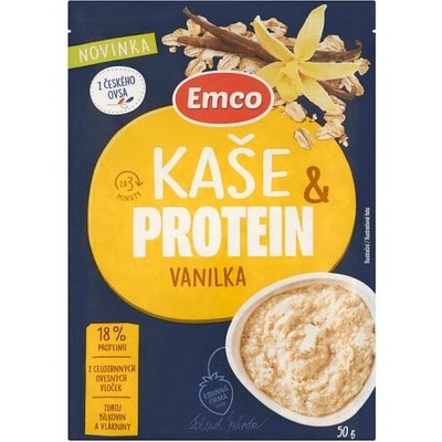 Emco Ovsená kaša proteín vanilka 50 g