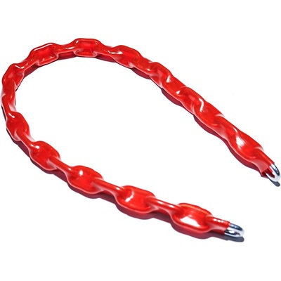 Reťaz zamykacia DIN 5685A v PVC, 6x1000mm, Zn