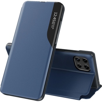 HQWear Елегантен кожен кейс-тефтерче Eco Leather View за Samsung Galaxy A22 4G, Син (5907769330735)