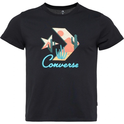Converse Dámske tričko STAR CHEV FILL TEE čierna