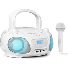 Auna Roadie Sing CD boombox FM rádio čierny MG3 Roadie 2.0 BK