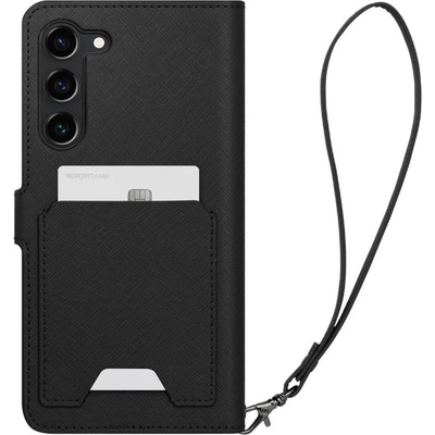Spigen Калъф Spigen Wallet S Plus за Samsung Galaxy S23 - Черен