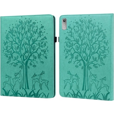 Vsetkonamobil 67493 ART DEER Zaklápacie puzdro pre Lenovo Tab P11 Gen 2 zelené