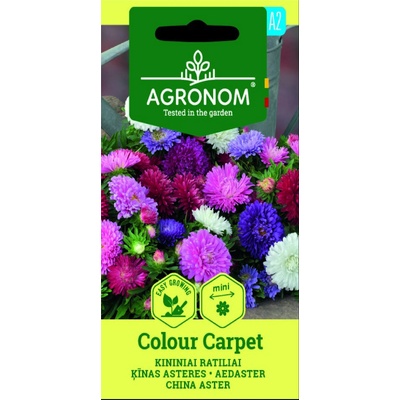 Seklos Астри Мини Микс Цветен Килим Callistephus chinensis L Ness Colour Carpet