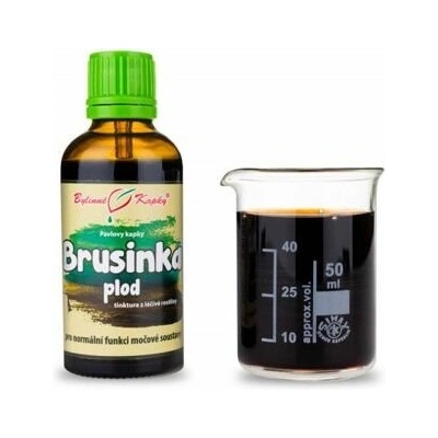 Bylinné kapky Brusinka plod tinktura 50 ml