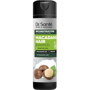 Dr. Santé Macadamia šampón pre oslabené vlasy Macademia Oil and Keratin Reconstruction and Protection 250 ml