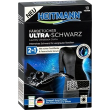 Heitmann Ubrousky pro obnovu černé barvy Ultra 10 ks