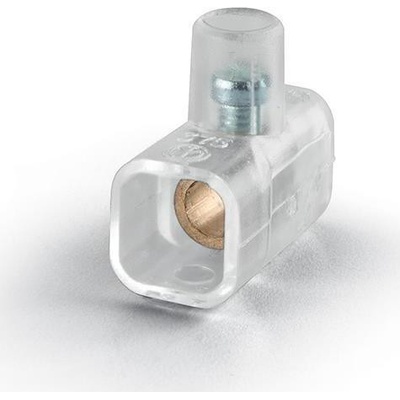 Глуха клема за свързване на кабел 16мм2, 76A прозрачна - 810.379/TR (810.379/TR)