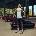 GymBeam Тениска Athletic Society Boxy Cream XXXL