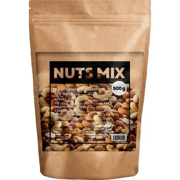 GymBeam Mix prírodných orechov 500 g