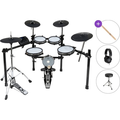 NRG EDK-200 Stage Kit SET Black Комплект електронни барабани (EDK-200-SET)