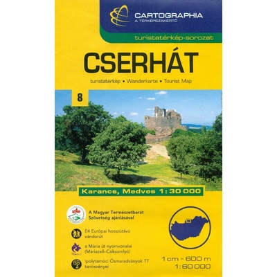 mapa Cserhát 1:60 t.