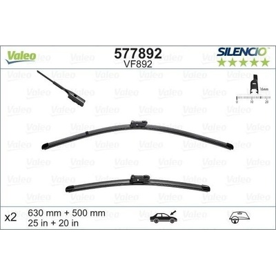 Valeo 630+500 mm VA 577892