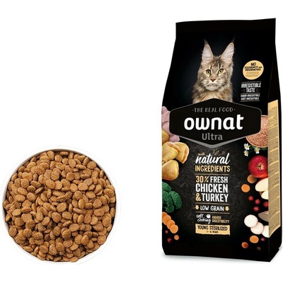 OWNAT ULTRA CAT Young Sterilized 1,5 kg