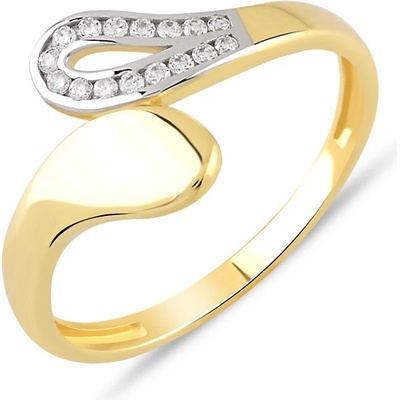 Lillian Vassago Prsten se zirkony, kombinované zlato LLV06 GR184YW