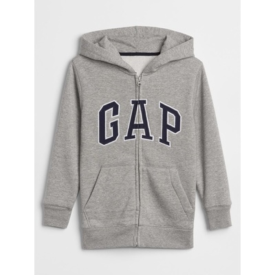 Gap 550082-02 Dětská mikina zip Šedá