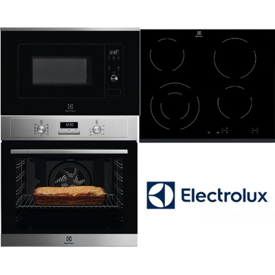 Set Electrolux EOF3H40X + EHF6241FOK + LMS2203EMX