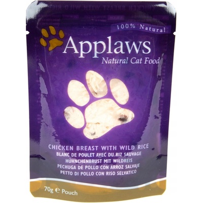 Applaws Filet Kuracie Mäso a Divoká ryža 70 g