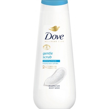 Dove Advanced Care Gentle Scrub sprchový gél 400 ml