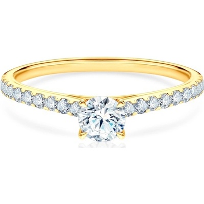 Savicki Zásnubní prsten Share Your Love žluté zlato laboratorní diamanty SYL P5 LAB Z